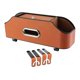 thumbnail image 3 of Organizador del respaldo del asiento del automóvil Zulema caja de pañuelos almacenamiento de papel Naranja, 3 of 7