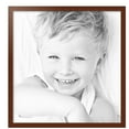thumbnail image 2 of ArtToFrames 28" x 29" Walnut Picture Frame, 28x29 inch Brown Wood Poster Frame (WOM-4086),  Pack, 2 of 8