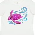 thumbnail image 4 of Inktastic Cute Pink Sea Turtle Boys or Girls Toddler T-Shirt, 4 of 5
