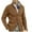 Khaki, variant on UQJfacai Mens Cardigan Sweaters Stand Collar Long Sleeve Cable Knit Button Down Sweater Comfy Warm Winter Jacket Coats with Pockets