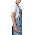 thumbnail image 3 of Picia Astronaut Waterproof Apron for Unisex Adult - Adjustable Bib Apron with Pockets, Ideal for Cooking, Gardening, Painting, and Household Chores, 3 of 9