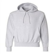 Men's Reverse Weave Hood, Silver Grey - XL