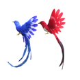 thumbnail image 1 of Pájaro Artificial Soledad 2 Piezas Taxidermia Estatuilla Jardín Decoración para Hogar, 1 of 5