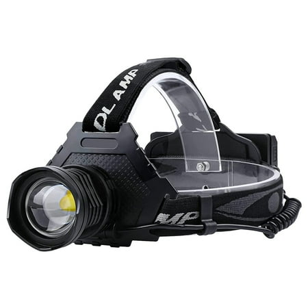 

Vervmczn Upgrade LED Rechargeable Headlight 90000 Super with 5 Modes and IPX7 Level Waterproof Headlight