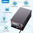 Briidea 1500W Sump Pump Battery Backup System Auto Switches to