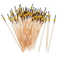 thumbnail image 2 of simhoa 100 Sticks Sandwich Fruit Toothpick Picks Brighten Appetizers Yellow, 2 of 8
