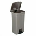 thumbnail image 6 of Step-On Trash Can, 23 gal, Resin, Platinum Metallic | Bundle of 2, 6 of 8