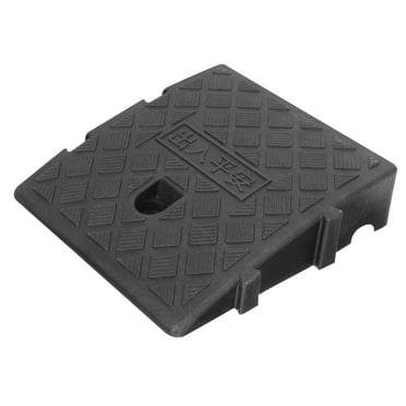 Plastic Slope Ramp Plastic Threshold Ramp Portable Lightweight Outdoor Ramp