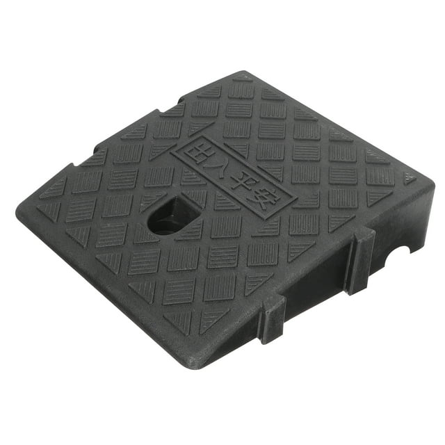MasteelfCA Plastic Slope Ramp Plastic Threshold Ramp Portable Lightweight Outdoor Ramp