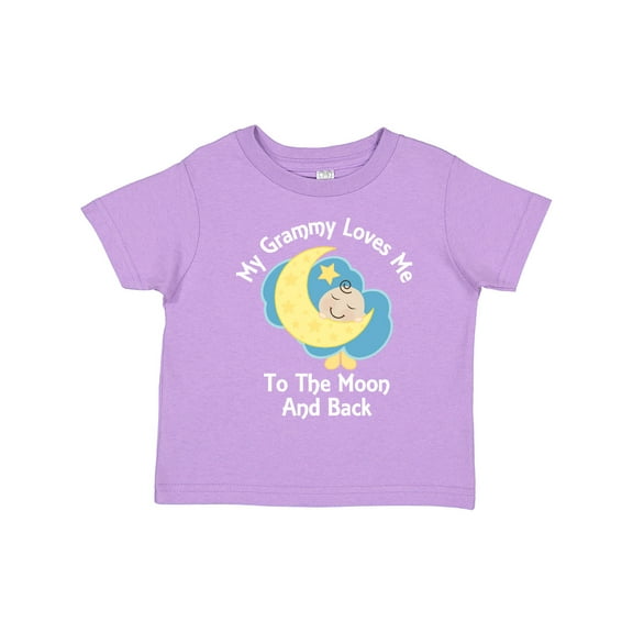Inktastic Grammy Loves Me Moon and Back Boys or Girls Toddler T-Shirt