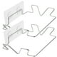 thumbnail image 4 of Solicador de bolsas de basura portátil de 2 pcs soporte de bolsa de basura de acero inoxidable para casa, 4 of 5