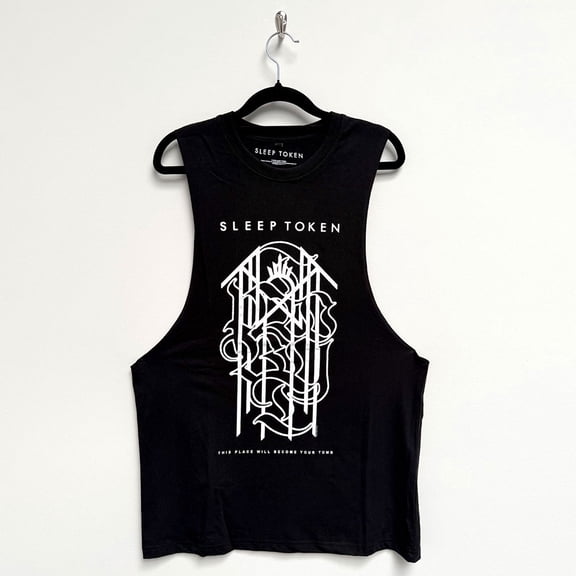 Sleep Token Unisex Vest T-Shirt Tomb Sigil (Black)