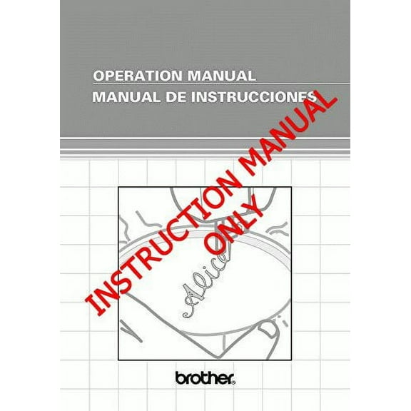 Brother PS-2500 Sewing Machine Owners Instruction Manual