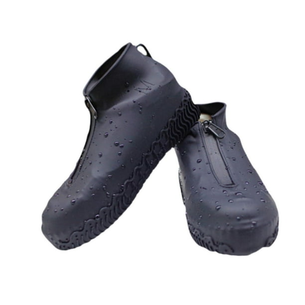 Cubrezapatos Cubrezapatos Reutilizables Impermeables Engrosados Protectores de zapatos antideslizantes Silicona para barro Senderismo Ciclismo Pesca L