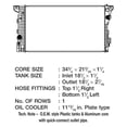 thumbnail image 2 of CSF 3744 Radiator, 2 of 2