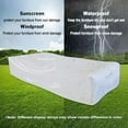 thumbnail image 2 of Patio Furniture Covers Q01 Series Waterproof Outdoor Furniture Covers for Winter Outdoor Rectangle Table and Chair Set Covers, Dust Proof Furniture Protective Cover 119" L x 59.5" W x 27.5" H, 2 of 7