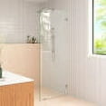 thumbnail image 2 of Glass Warehouse Gw-F-Rad-30 Solaris 78" High X 30" Wide Shower Screen Frameless Shower, 2 of 7