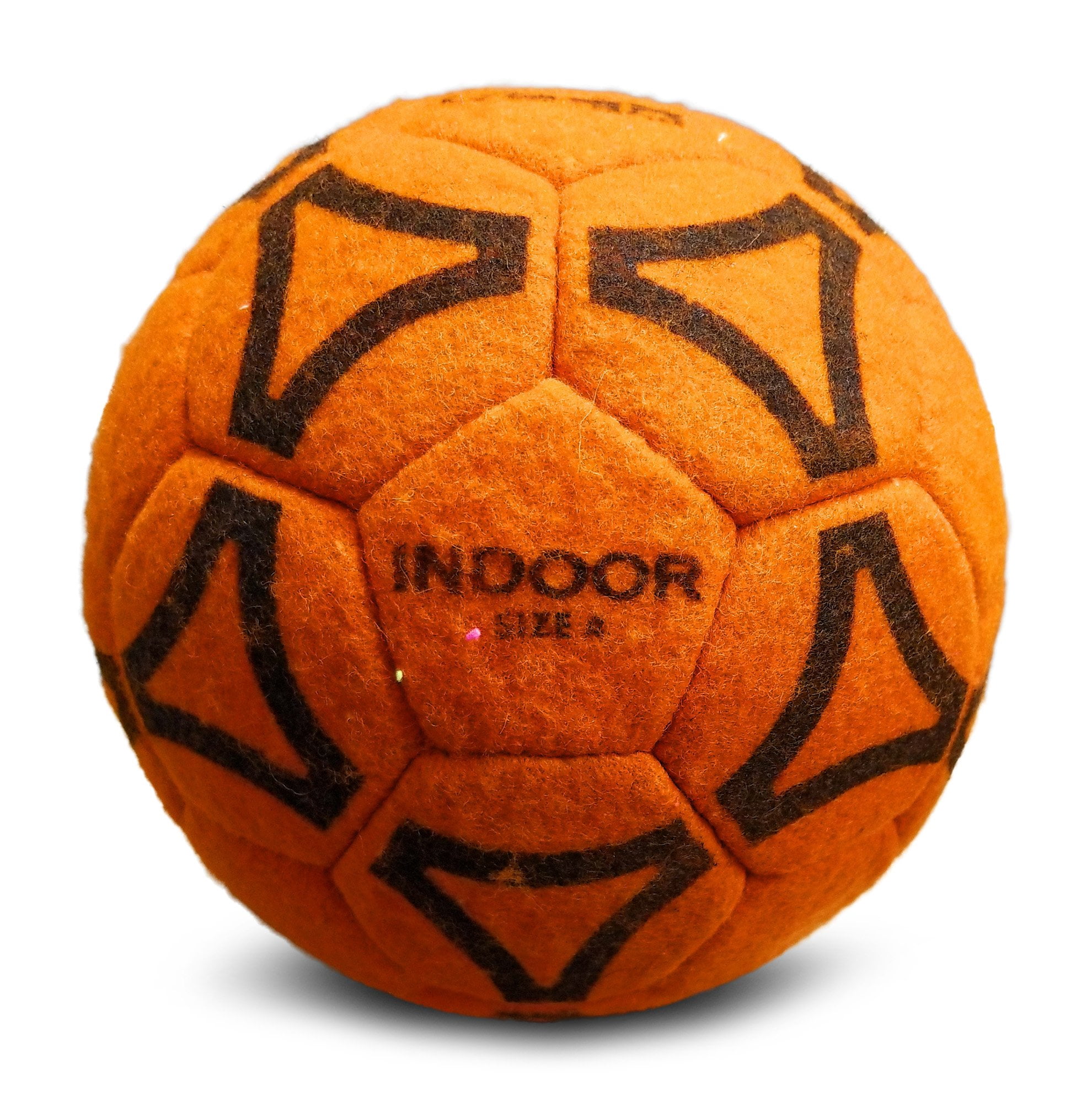 Uber Soccer Indoor Felt Ball (Orange, 3)