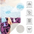 thumbnail image 4 of Dreamtimes Luxury Bathroom Rug Mat 17.3"x13.4", Extra Soft and Absorbent Microfiber Bath Rugs, Non-Slip Bath Carpet, Bath Mats for Bathroom Floor, Tub and Shower-Brightly Colored Mushrooms, 4 of 4