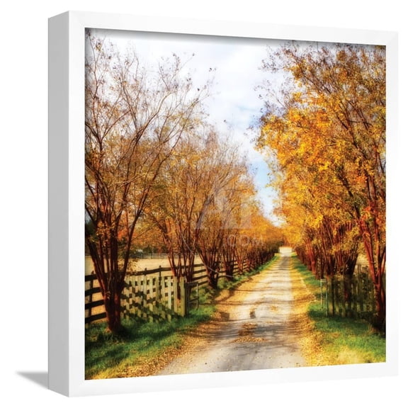 Glen Allen Farm Square IV, Botanical Scenic Seasons Framed Art Print Wall Art by Alan Hausenflock Sold by Art.Com