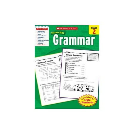 Scholastic Success With Grammar, Grade 2