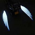 thumbnail image 1 of ZOUSSIQI Kit de Projection d'Ailes d'Ange pour Moto, 2 Pcs Projecteur d'Ombre d'Aile d'Ange LED pour Moto, Lumière de Bienvenue CA919-65661, 1 of 6