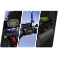 thumbnail image 5 of Medidor de verificación de batería, motocicleta DC 6V-30V 3 en 1 Reloj digital + termómetro + voltímetro de voltaje IP67 Probador a prueba de agua Medidor de verificación de batería para barco marino ER, 5 of 5