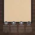 thumbnail image 7 of Contemporary Home Living 1.75' x 2.75' Tufted Wool Area Throw Rug - Beige and Black, 7 of 7