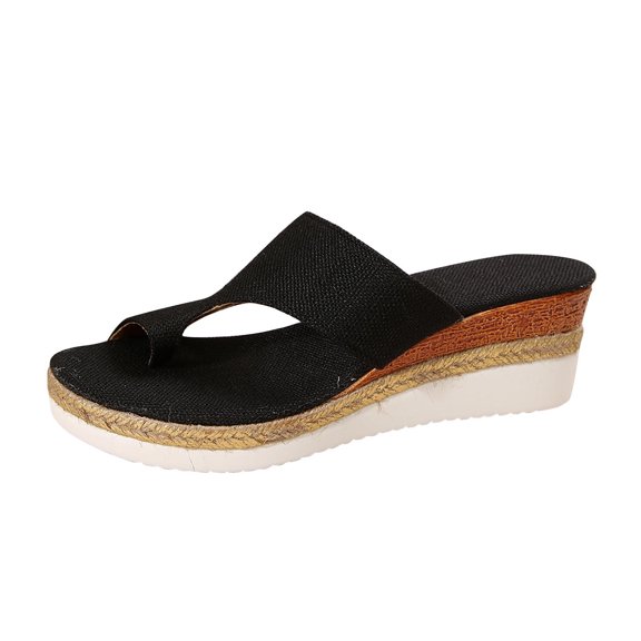 ZVNAΖH Slippers for Women, Womens Flip Flops Summer Beach Casual Walking Thong Sandals Thick Sole Slippers