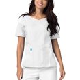 thumbnail image 1 of Adar A Haut de Blouse Médicale à Col en V pour Femmes, Adulte, 1 of 7
