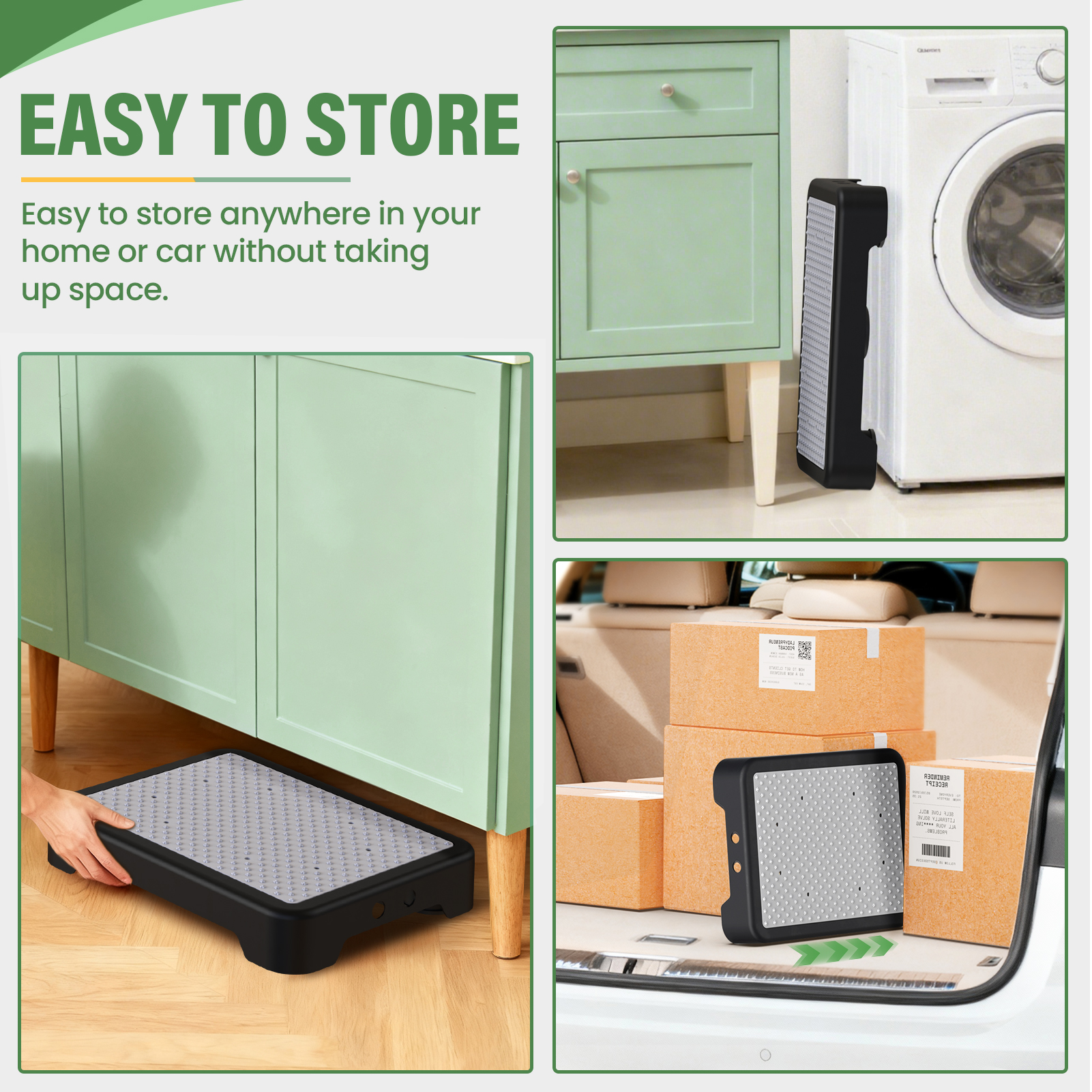 Soyo Heavy Duty Mobility One Step Stool, 550 lbs Capacity photo 8