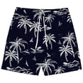 thumbnail image 5 of Swim Trunks for Men 9 Inch No Liner Bathing Suit Comfortable Summer Beach Casual Mens Board Shorts Swimwear Dark Blue L, 5 of 7