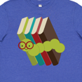 thumbnail image 4 of Inktastic Bookworm Books Reading Youth T-Shirt, 4 of 5