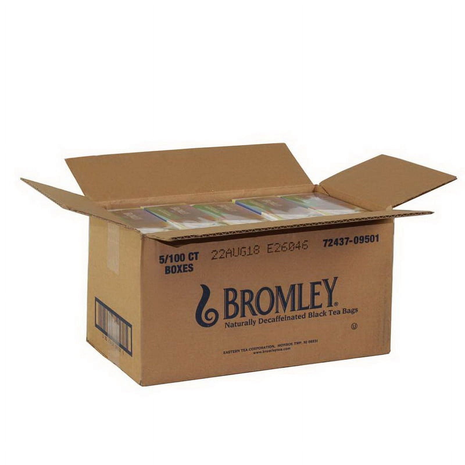 Tea Bromley Decaffeinated Bags 5-100 Count(Price/Case)