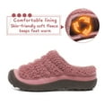thumbnail image 2 of Girls Boys House Slippers Kids Warm Fur Lined Slip On Slippers Winter Comfortable Non-Slip Indoor Outdoor Slippers, 2 of 7