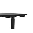 thumbnail image 4 of Monoprice WFH Single Motor Height Adjustable Sit-Stand Desk Table with 4 foot Top, Black, Laptop Computer Workstation - Workstream Collection, 4 of 6