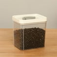 thumbnail image 6 of Sealed Jar Kitchen Grain Storage Box Container, Plastic, Transparent, 1.9 Quart Capacity, for Pantry Organization, Baking Supplies, and Dry Food Storage, by FAJHHA, 6 of 8