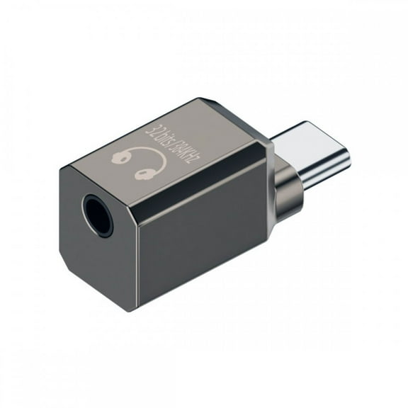 CY Type C USB-C to DAC 3.5mm HiFi Audio AUX & MIC Sound Card 384kHz 32bit Adapter KT02H20 Compatible OMTP CTIA with Laptop Tablet Phone