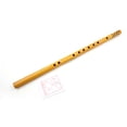 thumbnail image 3 of 44CM Chinese Traditional 6 Hole Bamboo Flute Vertical Flute Musical Instrument, 3 of 8