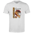 thumbnail image 2 of Men's Levelwear White Vancouver Canucks Retro Richmond Netminder T-Shirt, 2 of 3