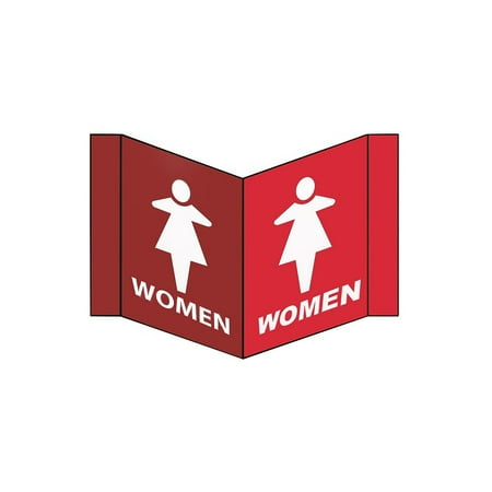 UPC: 0887481095264 | National Marker Visi Sign Women White 8X14 1/2 .125 PVC Plastic VS16W