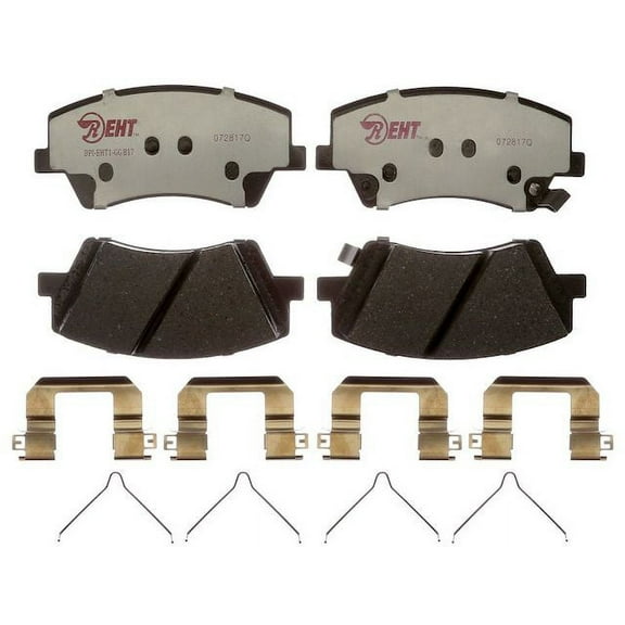 Front Brake Pad Set - Compatible with 2017 - 2020 Hyundai Elantra 2018 2019