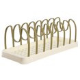 thumbnail image 1 of LCXmlly U-shaped Card Slot Dish Rack Dish Rack Organizer Multifunctional Detachable Pot Lid Drying Shelf, 1 of 9