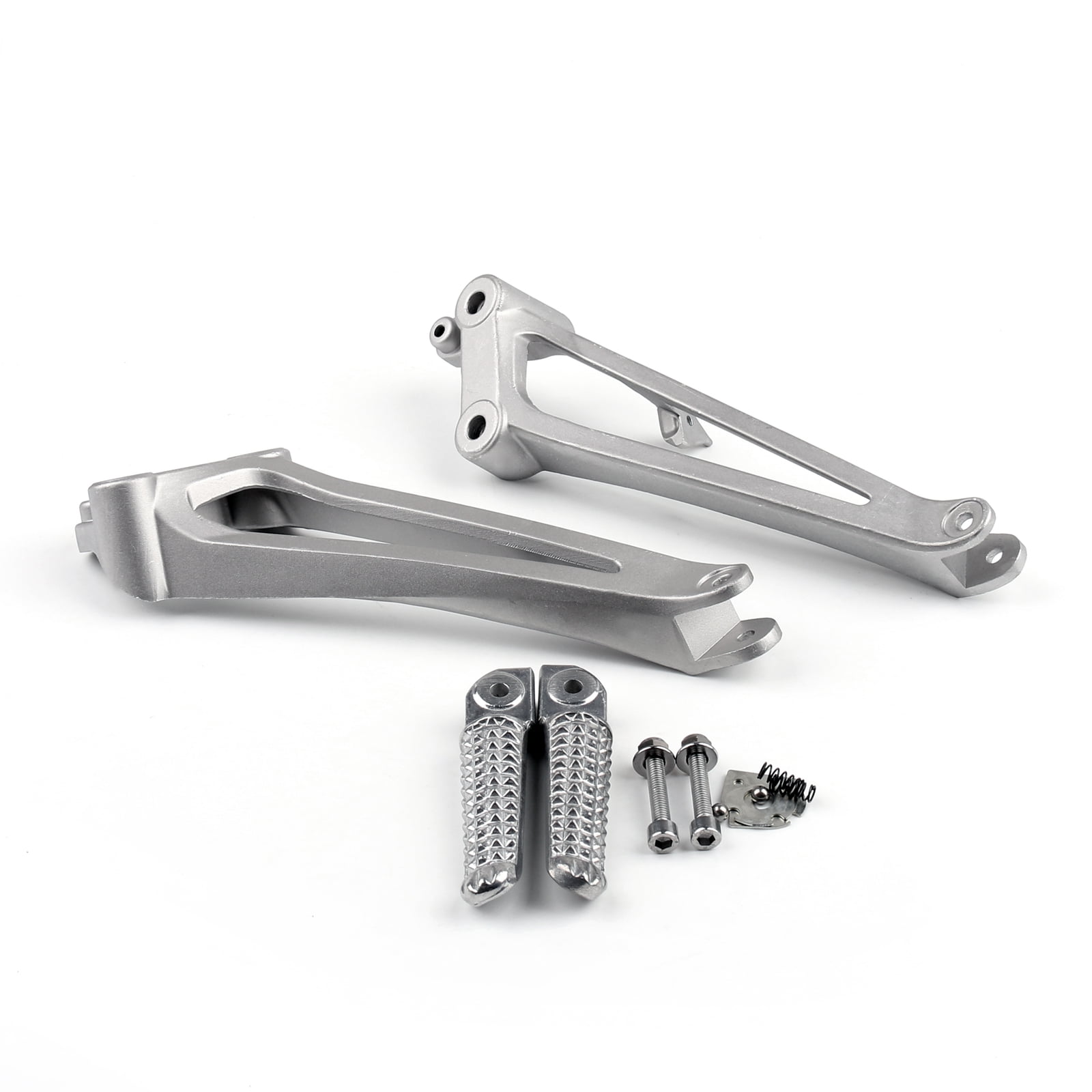 Rear Passenger Foot Pegs Footrest Brackets For YAMAHA 2009