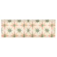 thumbnail image 6 of Yayeee Kitchen Valance Rod Pocket 54" x 18" Living Room Window Curtain, Pastel Beige Geometric, 6 of 6