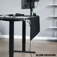 thumbnail image 5 of VIVO Black Clamp-on 48" Privacy & Cable Management Sleeve Panel Kit for Desk, 5 of 9