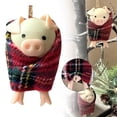 thumbnail image 3 of 2 colgantes de regalo de "Cerdito en Manta" ¡Gran oferta! Cerditos en Manta. Divertido adorno navideño de "Cerditos en Manta". Adorno para el árbol de Navidad para el amigo invisible. Regalo único, 3 of 5