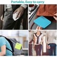 thumbnail image 5 of Portable Reusable Dustproof Plastic Storage Box 13X13X1.4CM 3 Pieces (4-D-W), 5 of 5