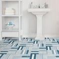 thumbnail image 3 of FloorPops Carrelage de sol Azure Peel & Stick, 3 of 8