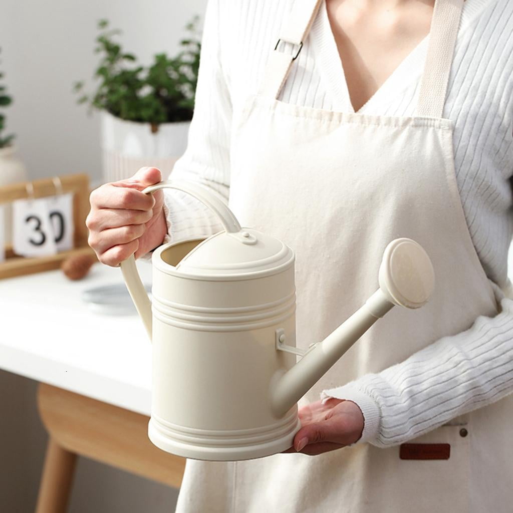 AOOOWER Large 2L Capacity Garden Watering Can With Interchangeable Spout Ergonomic Grip For Potted Plant Hanging Baskets